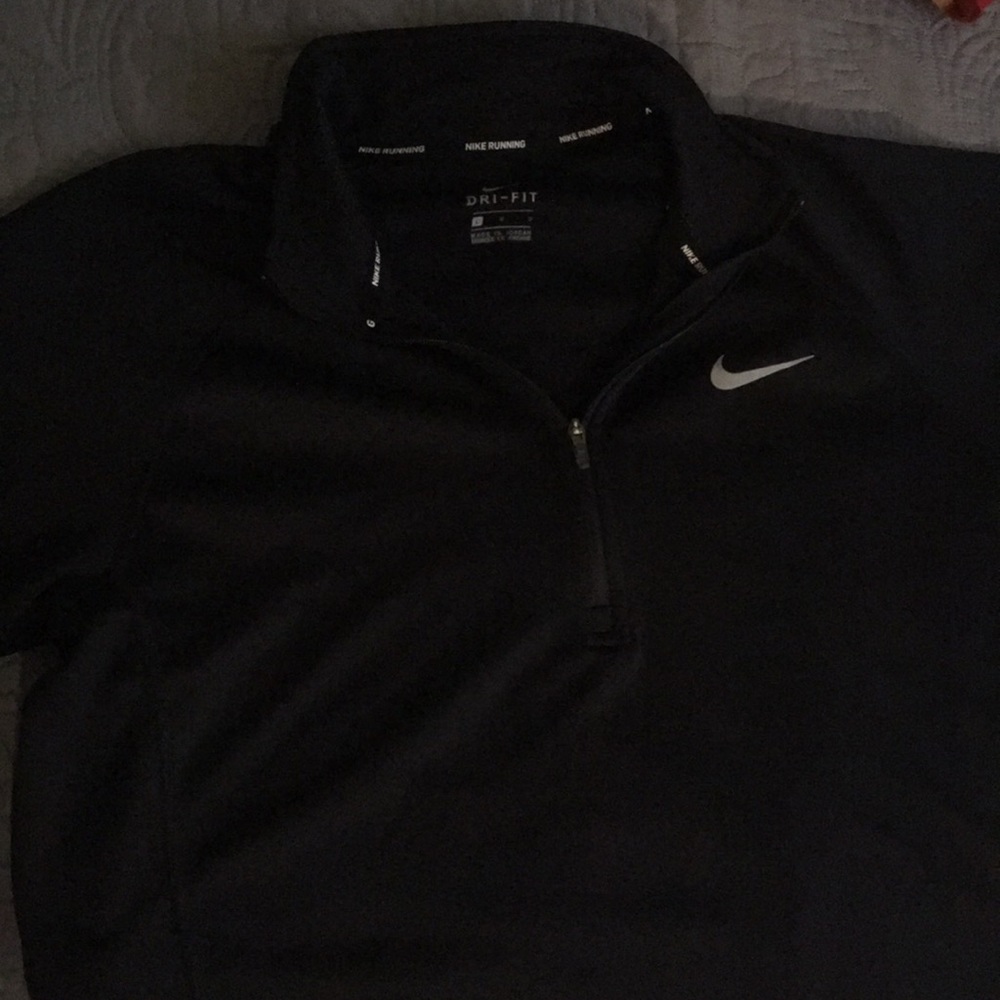 Nike Dry Fit Half Zip Pullover Athletic Top